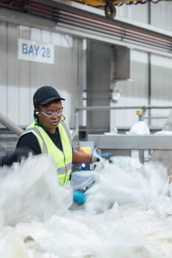 Plastic Packaging Tax current threshold is more than 30% recycled content in a plastic packaging product.